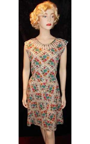1950s Sheath day dress