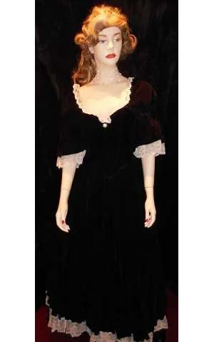 Black 1890s evening