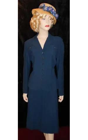 Blue 40's Suit