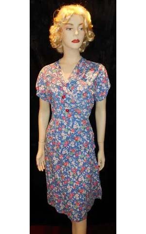 Blue House dress