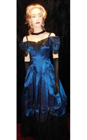 Blue Victorian Gown