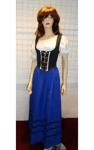 Blue Wench Costume