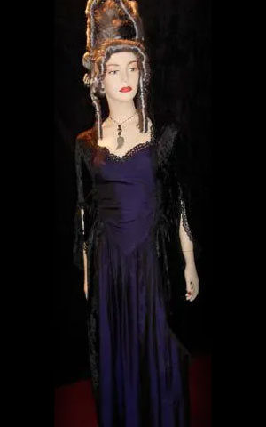 Dark Purple and Black dress