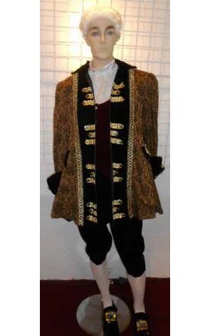 Gold and Black Brocade