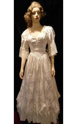 Ivory Satin and Lace