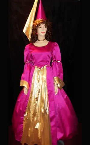 Pink & Gold Princess Dress