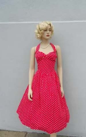 Polka Dot Halter