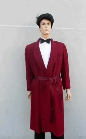 Red Swirl Robe