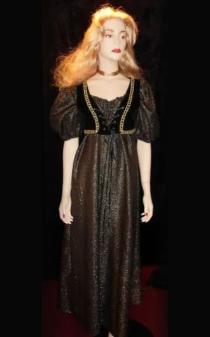 sleeveless renaissance dress