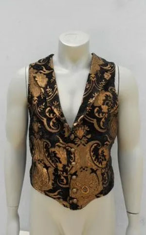 gold vest